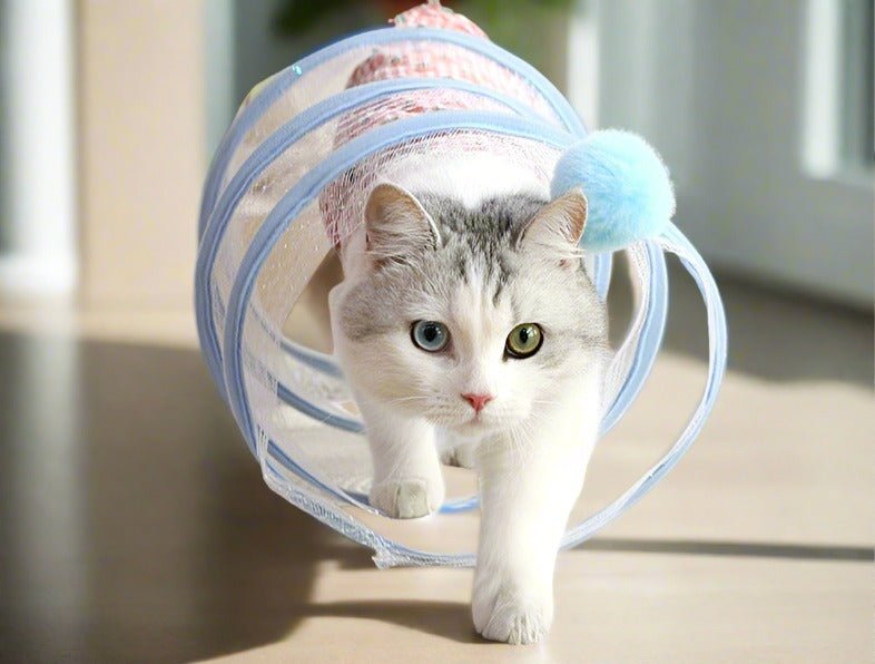 S-Shaped Cat Tunnel Toy