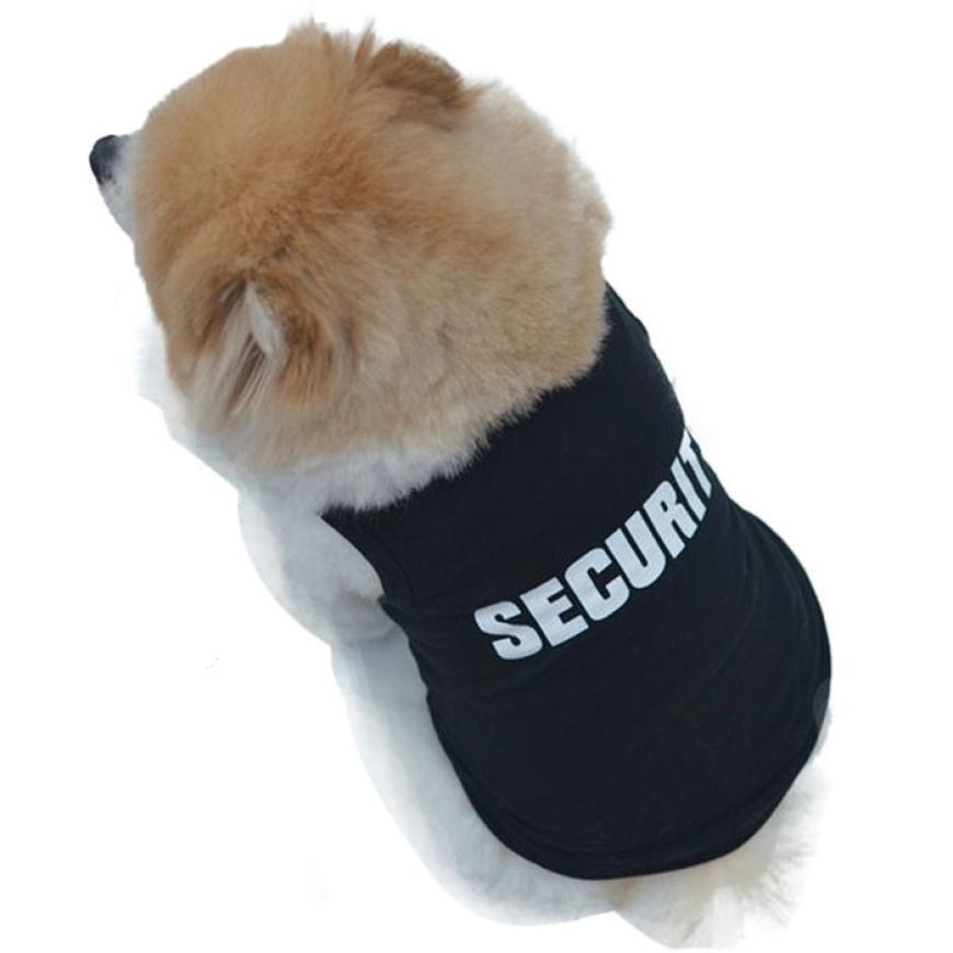 Security Outfit for Small Dogs