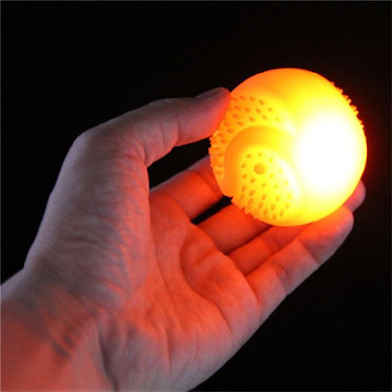 Silica Gel USB Charging Glowing Pet Ball for Indoor or Outdoor Playing