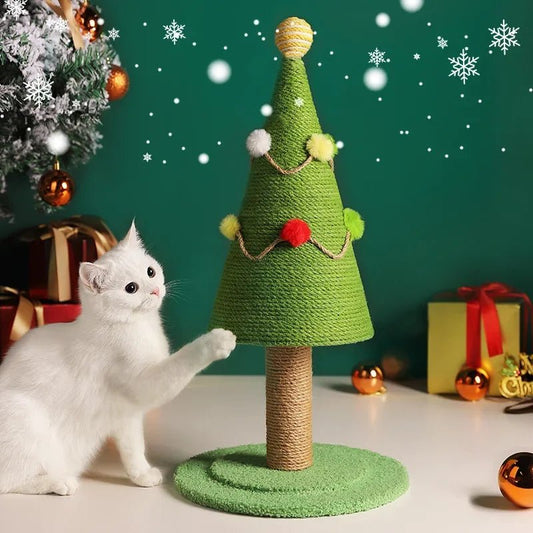 Sisal Rope Christmas Cat Tree