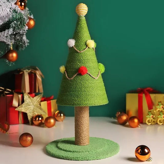 Sisal Rope Christmas Cat Tree