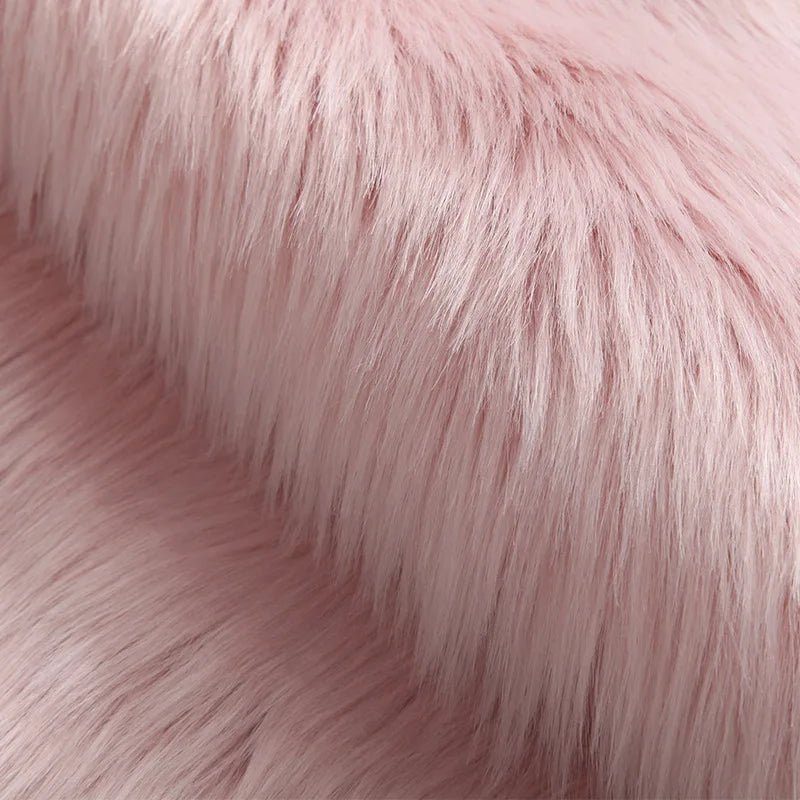 Soft Fluffy Round Plush Decorative Carpet