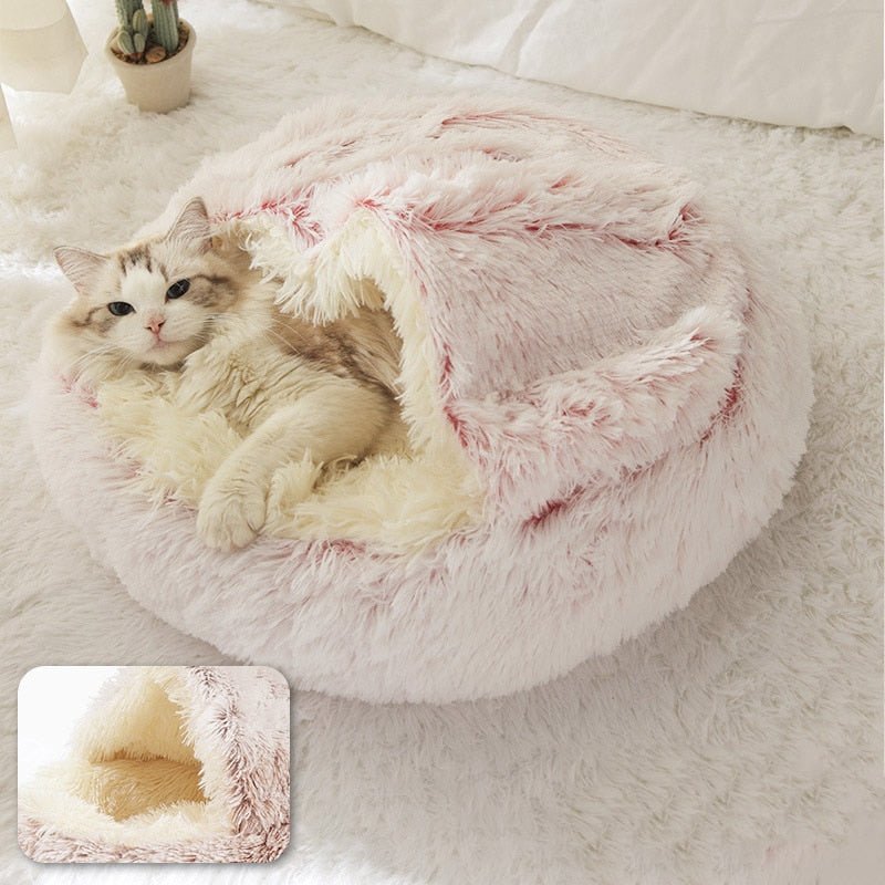 Soft Plush Round Cat Cove