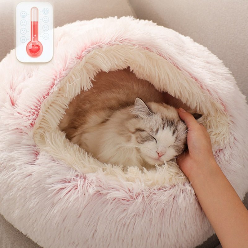 Soft Plush Round Cat Cove