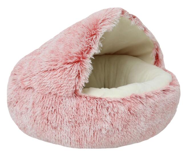 Soft Plush Round Cat Cove