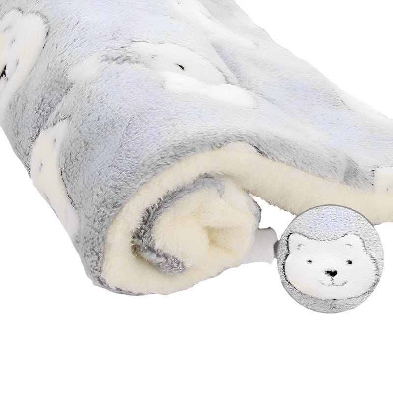 Soft Thick Flannel Fleece Sleeping Pad