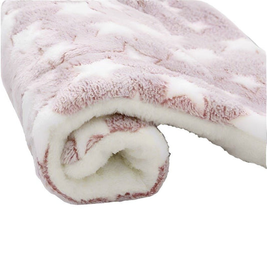 Soft Thick Flannel Fleece Sleeping Pad