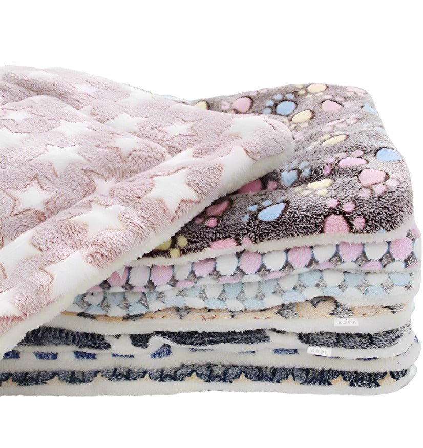 Soft Thick Flannel Fleece Sleeping Pad