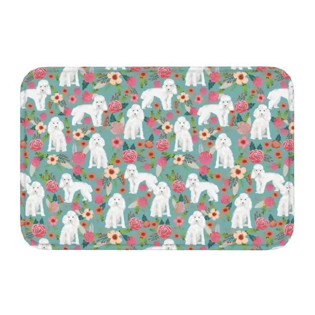Starry Night Poodle Anti-Slip Doormat