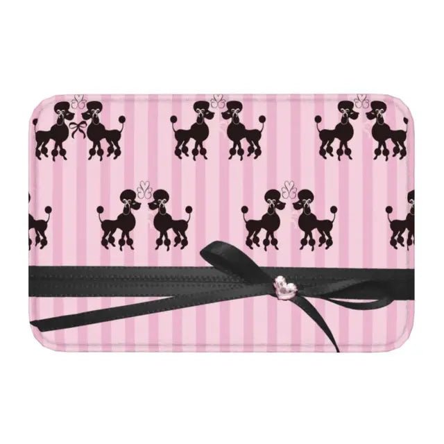 Starry Night Poodle Anti-Slip Doormat