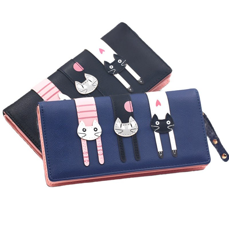 Stretching Cats Women's Envelope Wallet