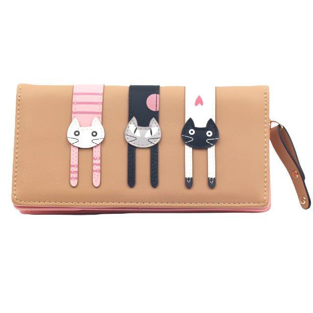 Stretching Cats Women's Envelope Wallet