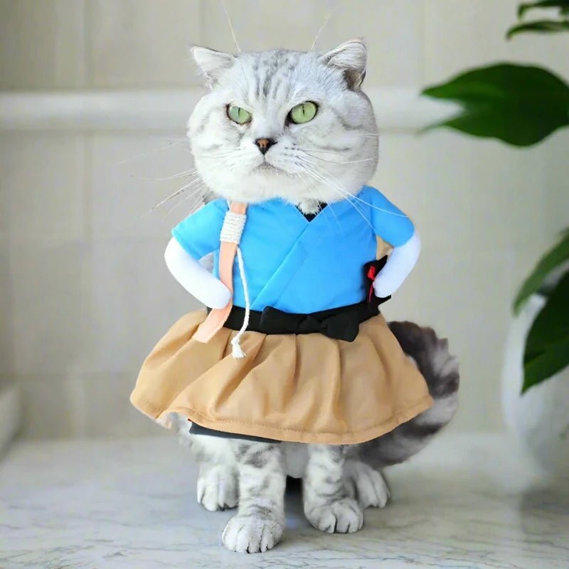 Sumurai Cat & Dog Costume