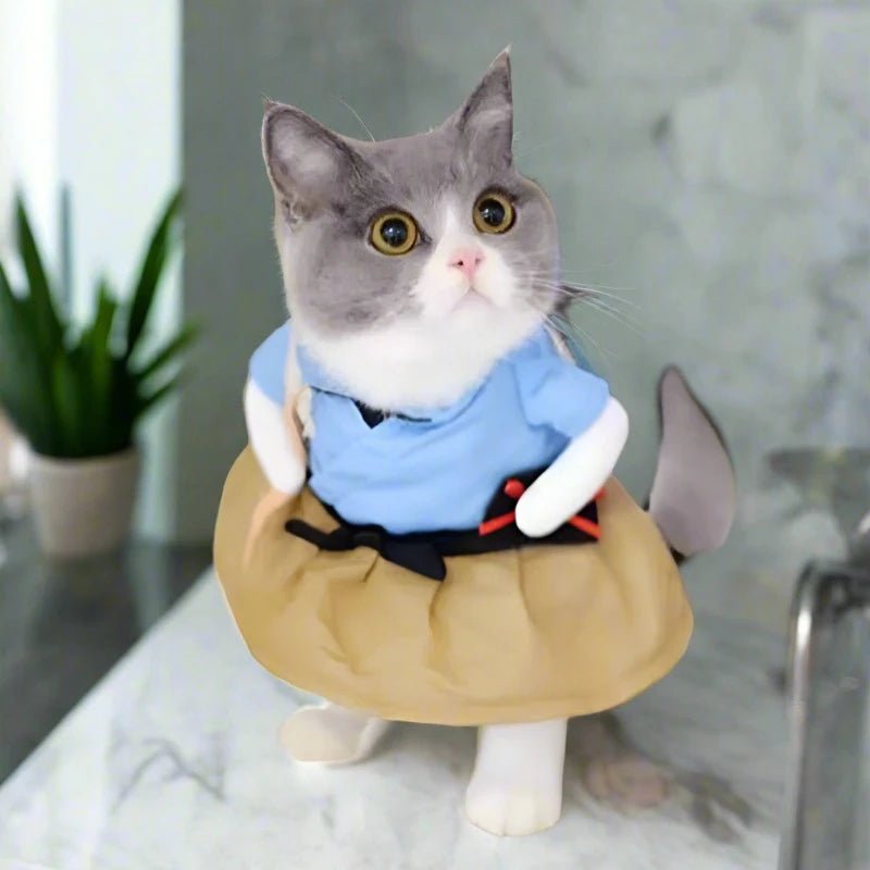 Sumurai Cat & Dog Costume