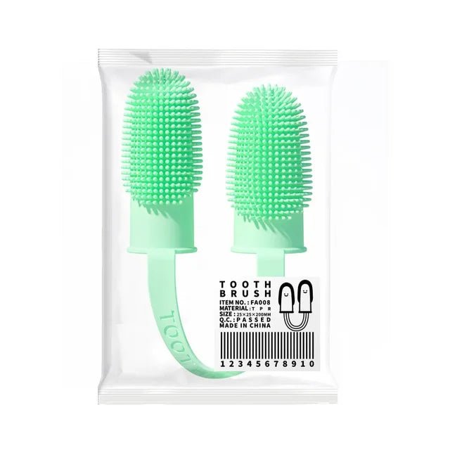 Super Soft Pet Finger Toothbrush Non-Toxic Silicone