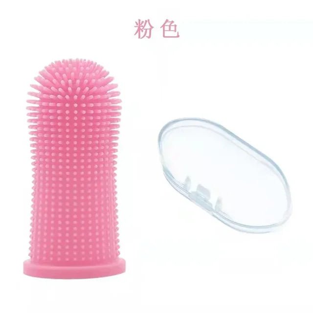 Super Soft Pet Finger Toothbrush Non-Toxic Silicone