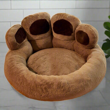 Short Plush Dark Curry