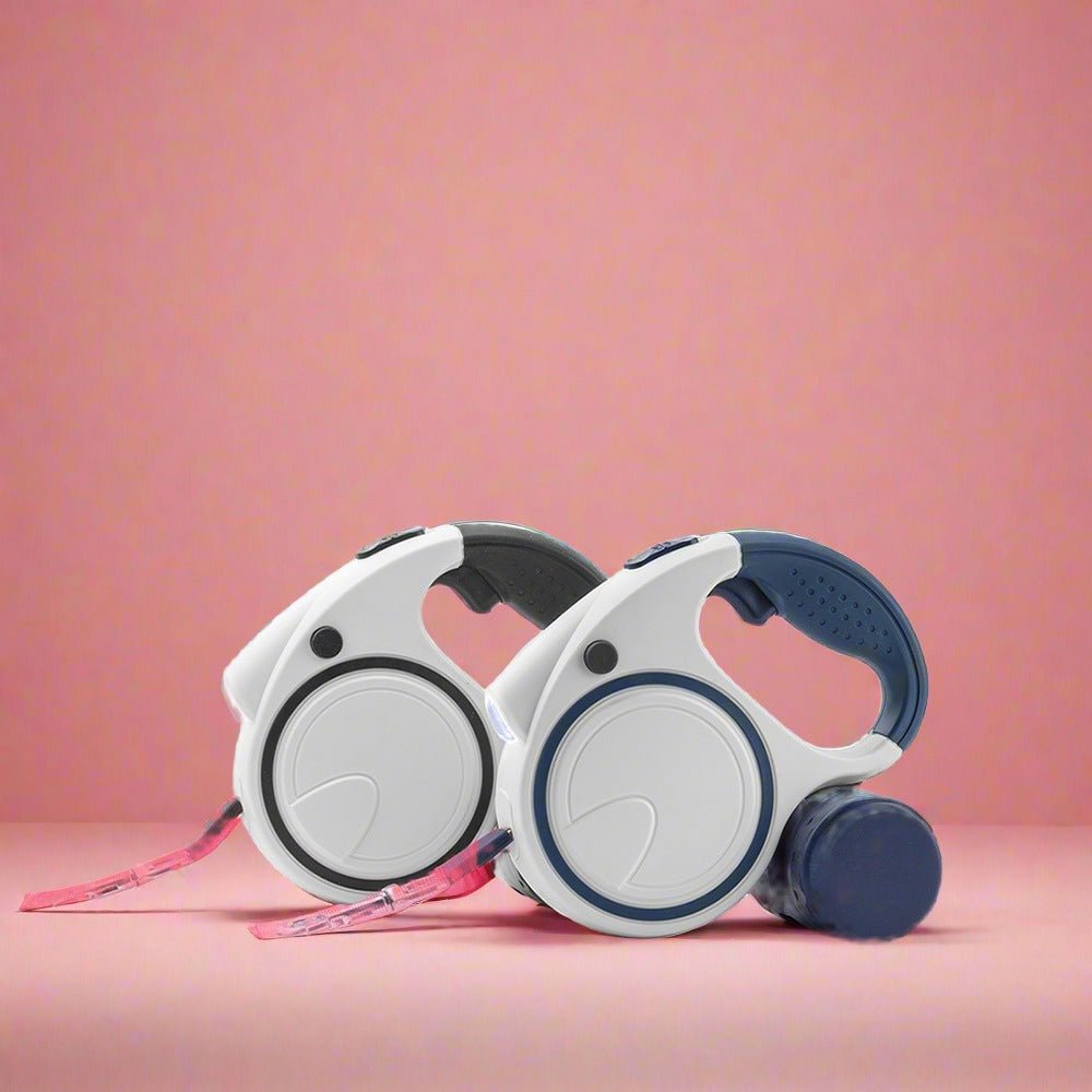 Telescopic Automatic Traction Rope and Flashlight