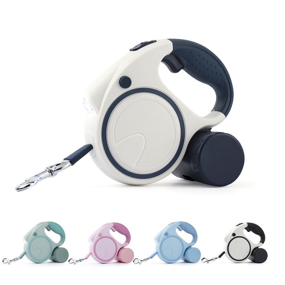 Telescopic Automatic Traction Rope and Flashlight