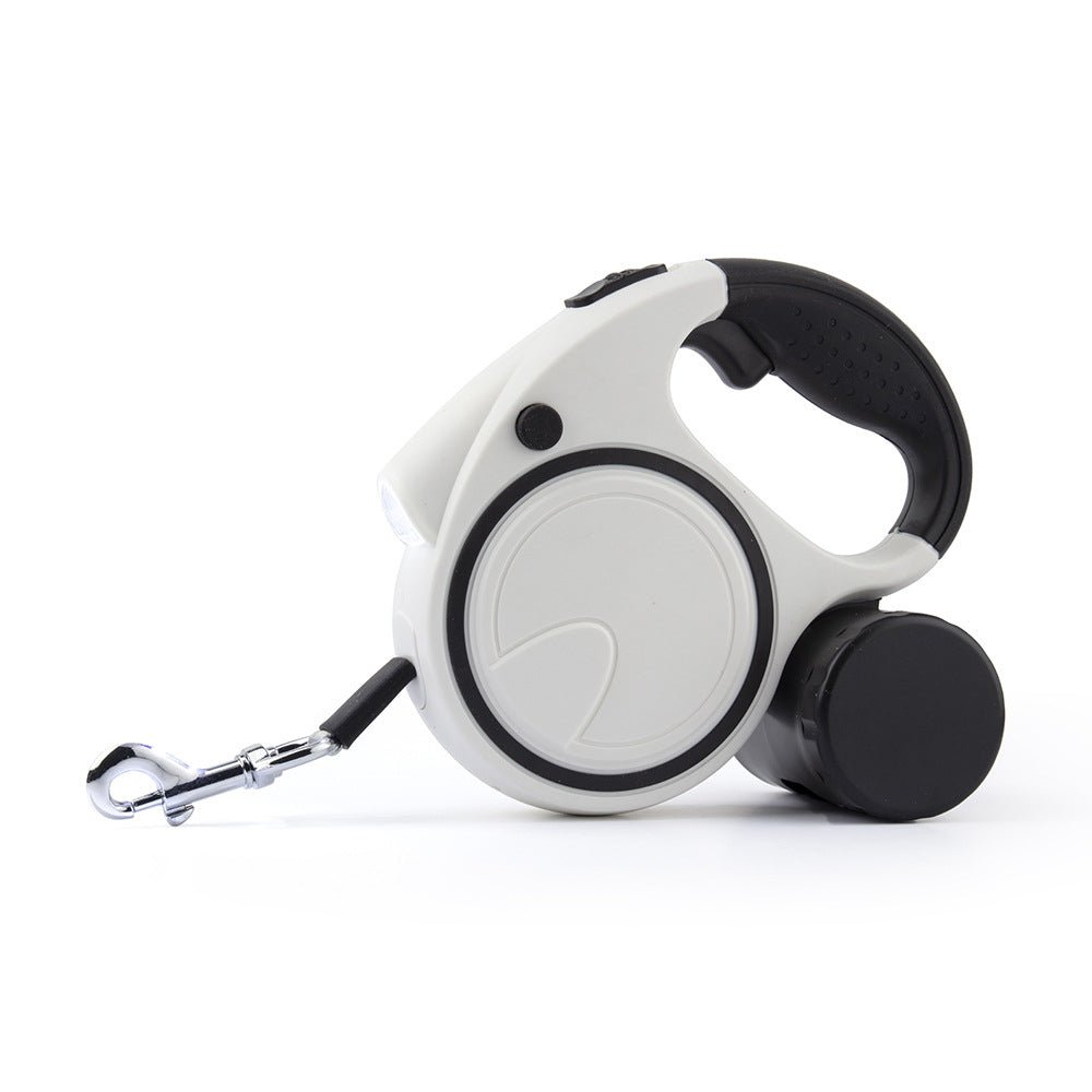 Telescopic Automatic Traction Rope and Flashlight