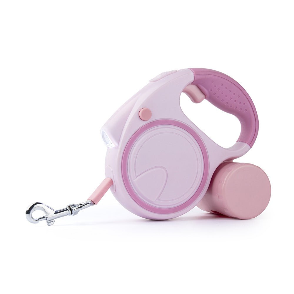 Telescopic Automatic Traction Rope and Flashlight