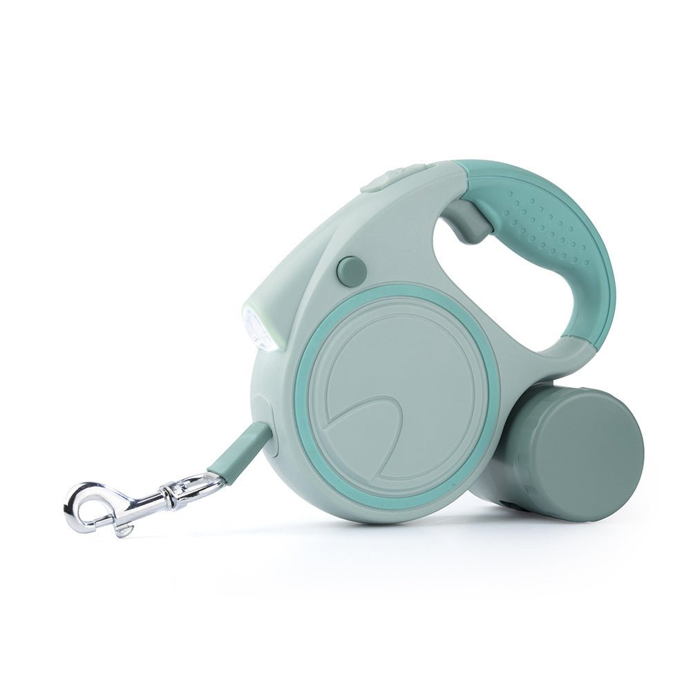 Telescopic Automatic Traction Rope and Flashlight