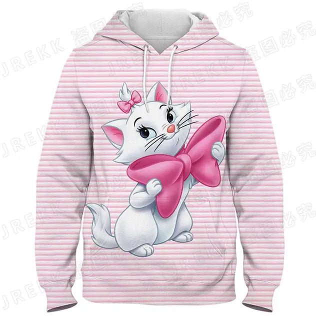 The Aristocats Harajuku Marie 3D Printed Hoodie