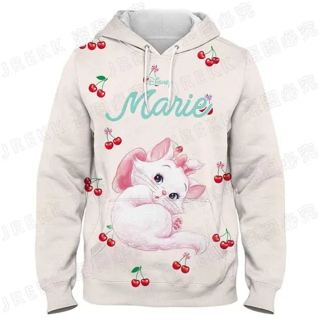The Aristocats Harajuku Marie 3D Printed Hoodie