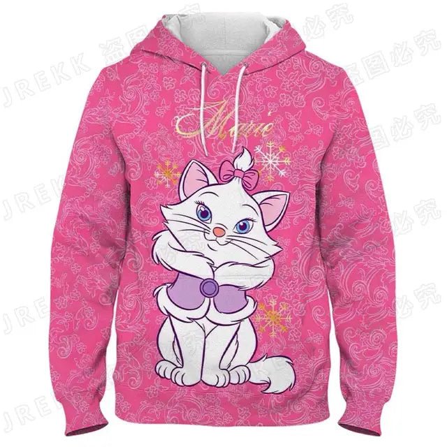 The Aristocats Harajuku Marie 3D Printed Hoodie