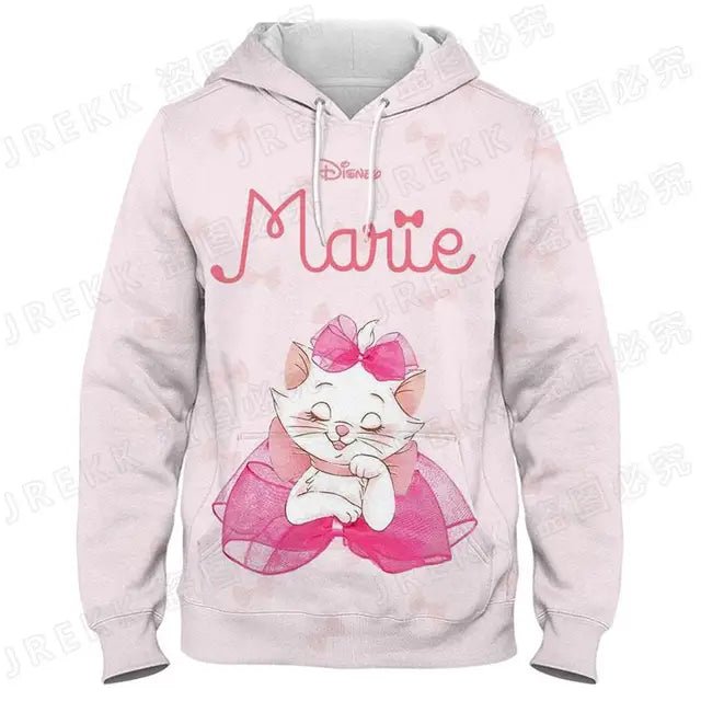The Aristocats Harajuku Marie 3D Printed Hoodie