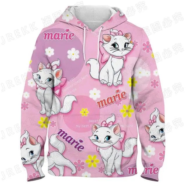 The Aristocats Harajuku Marie 3D Printed Hoodie