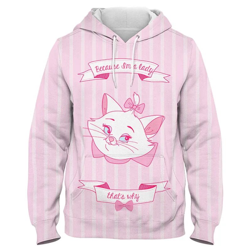 The Aristocats Harajuku Marie 3D Printed Hoodie