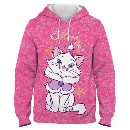 The Aristocats Harajuku Marie 3D Printed Hoodie
