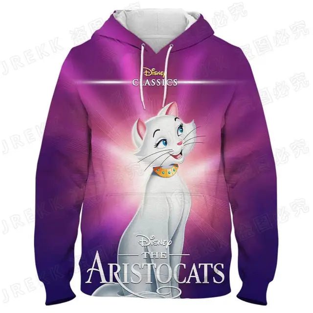 The Aristocats Harajuku Marie 3D Printed Hoodie