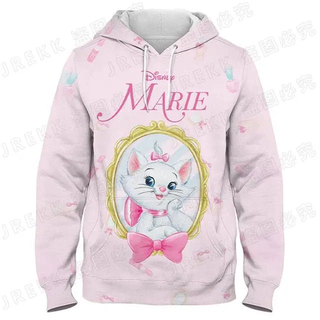 The Aristocats Harajuku Marie 3D Printed Hoodie