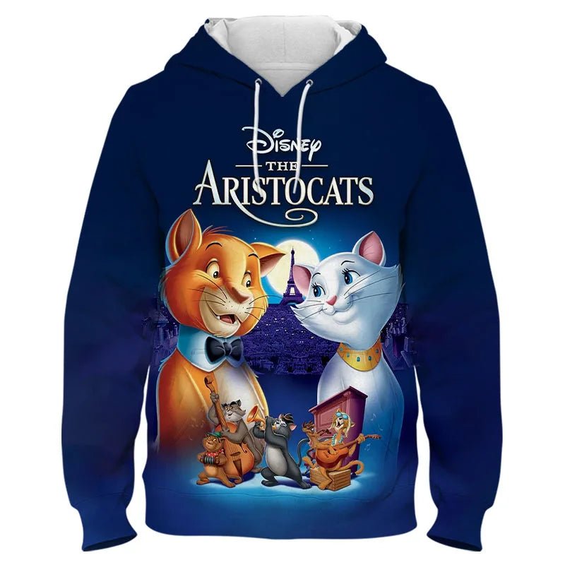 The Aristocats Harajuku Marie 3D Printed Hoodie