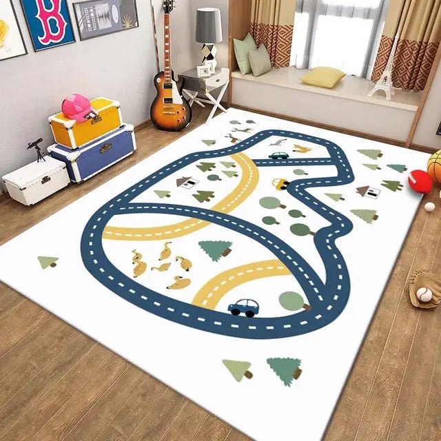Thickened Flannel Carpet for Cat Playtime