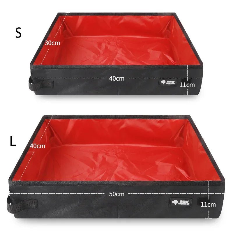 Travelling Cat Litter Box - Waterproof