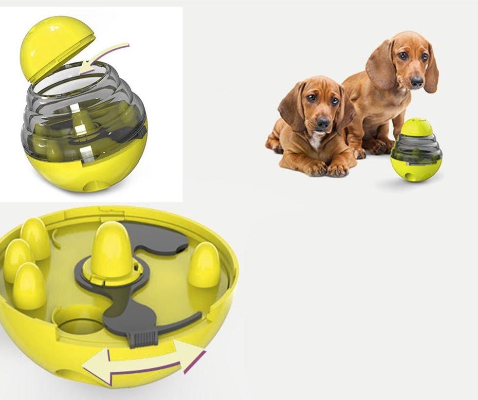 Treat Dispensing Tumbler Toy for Cats and Dogs