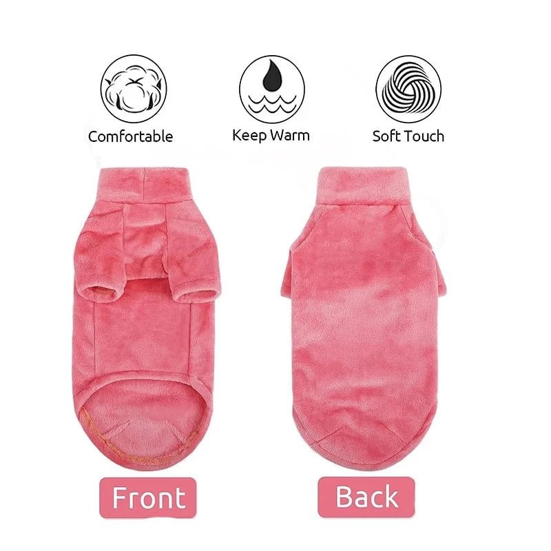 Turtleneck Cat Sweater for All Cats (Sphynx, Maine-Coon, Tabbies)