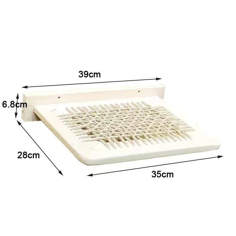 Wall Mounted Hammock Hanging Rack and Climbing Frame