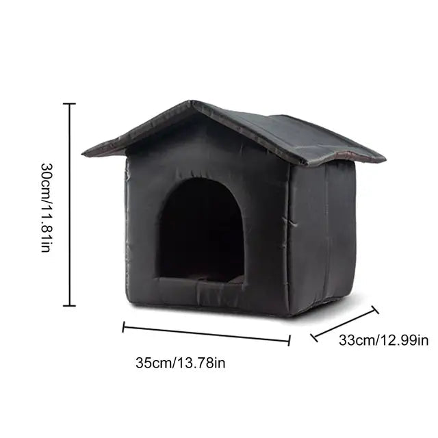 Waterproof Outdoor Pet Shelter for Stray or Outdoor Cats
