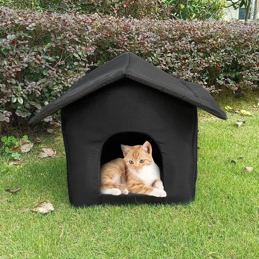 Waterproof Outdoor Pet Shelter for Stray or Outdoor Cats