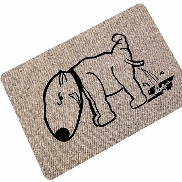 Welcome Cats Entrance Absorbent Anti-Slip Mats