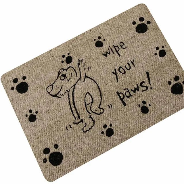 Welcome Cats Entrance Absorbent Anti-Slip Mats