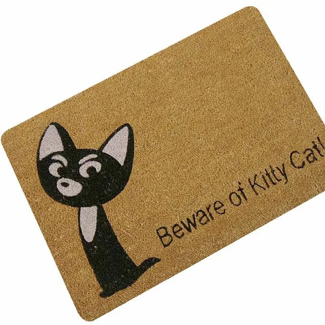 Welcome Cats Entrance Absorbent Anti-Slip Mats