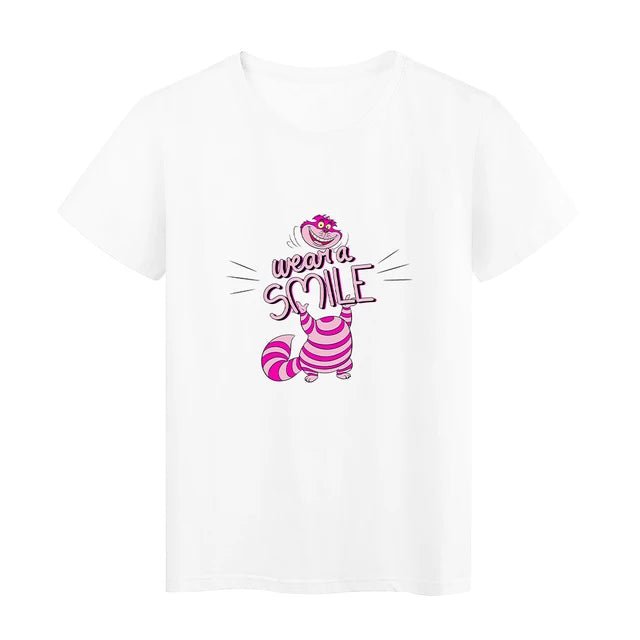 We're All Made Here Cheshire Cat Y2k Fashion T-Shirt
