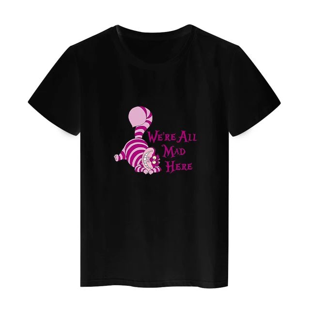 We're All Made Here Cheshire Cat Y2k Fashion T-Shirt