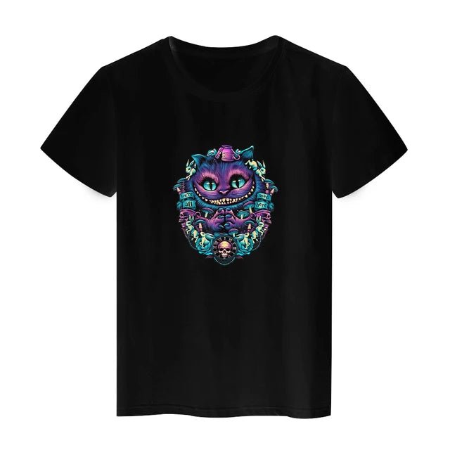 We're All Made Here Cheshire Cat Y2k Fashion T-Shirt