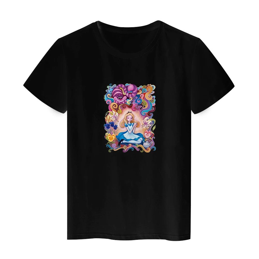 We're All Made Here Cheshire Cat Y2k Fashion T-Shirt